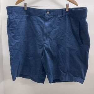 The Foundry Supply Co. Blue Flat Front Shorts